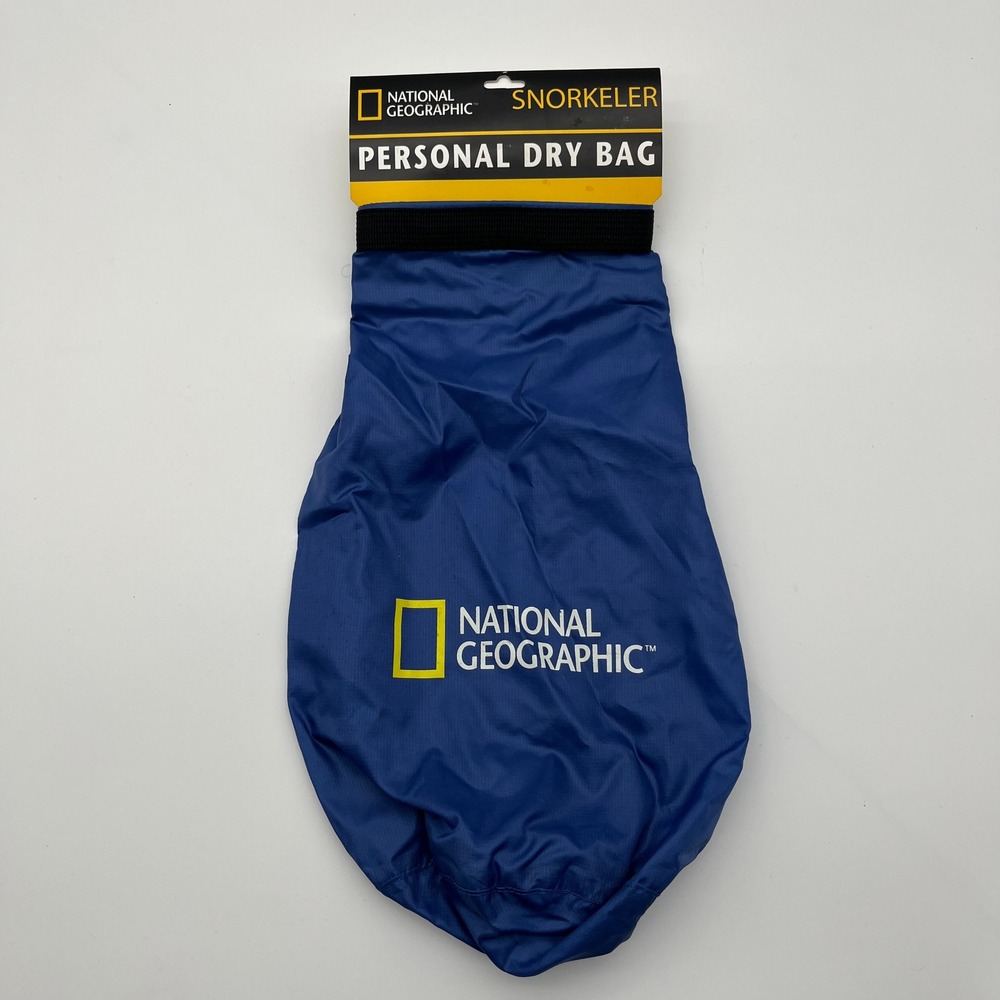 National Geographic Dry Bag Unisex OS Blue Snorkeler Personal Dry Bag Waterproof